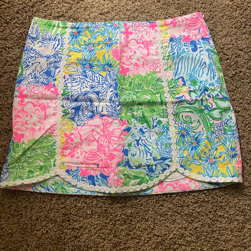 Lilly Pulitzer Patty Skort - Multi Cheek to Cheek